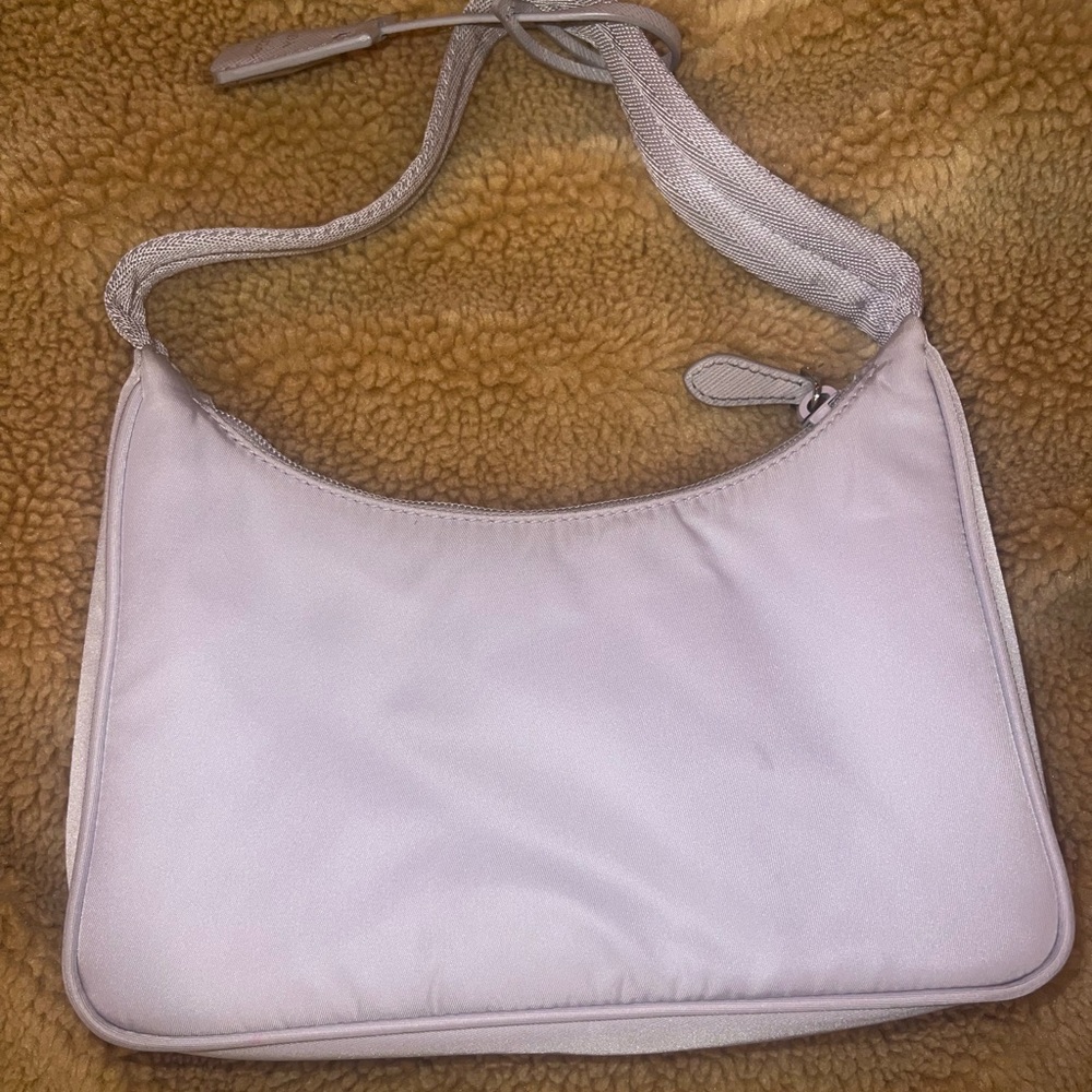 Authentic Prada Re-Edition 2000 Lavender Nylon Bag - image 6